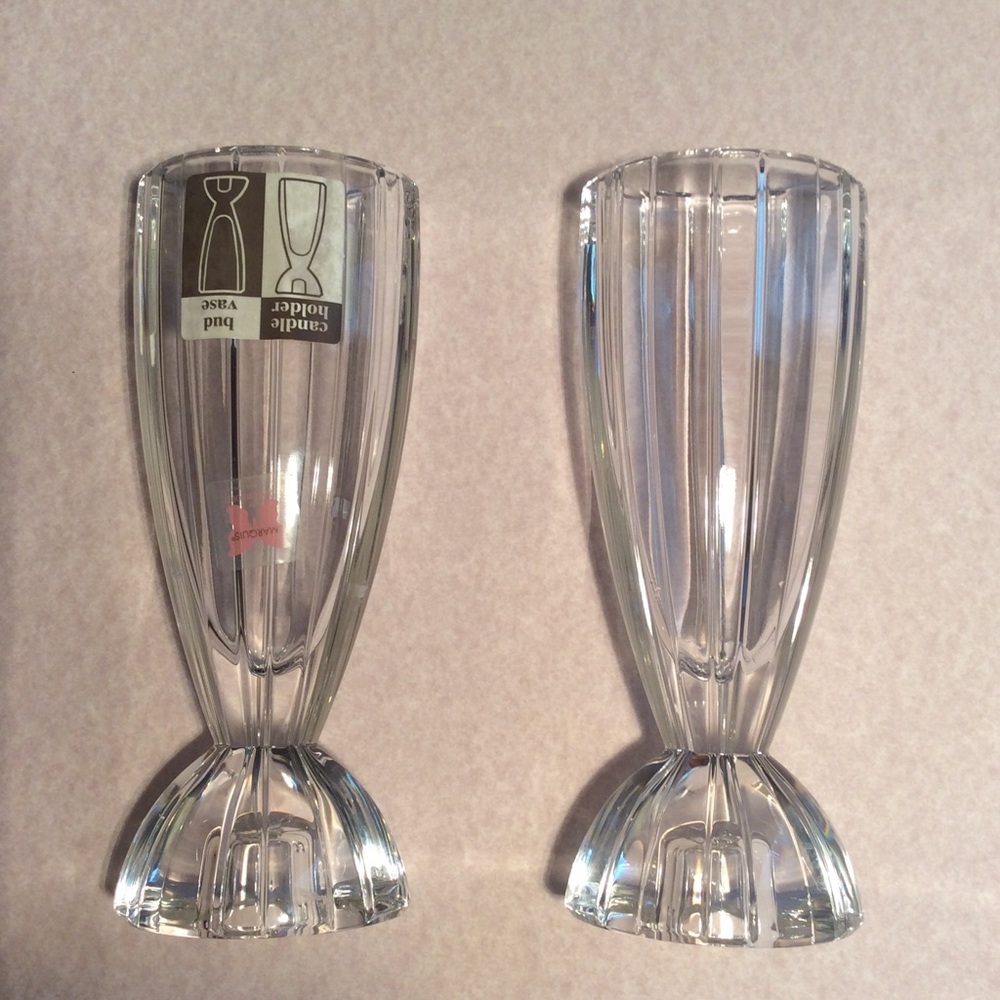 Marquis by Waterford Crystal Candleholder Vase